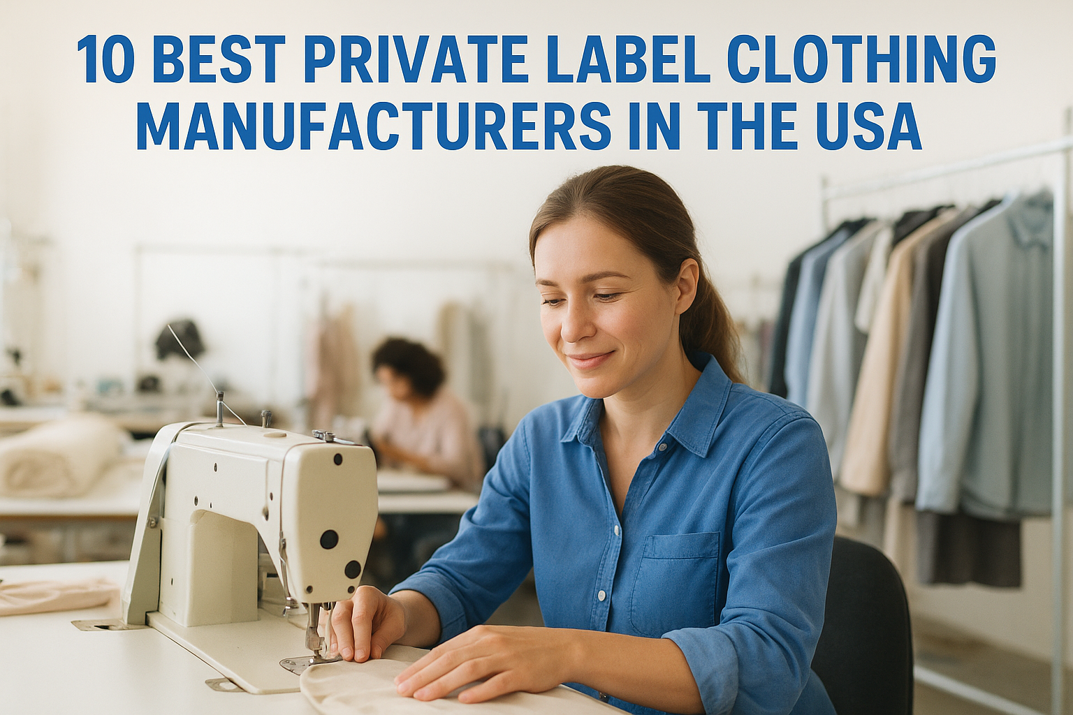 10 Best Private Label Clothing Manufacturers in The USA