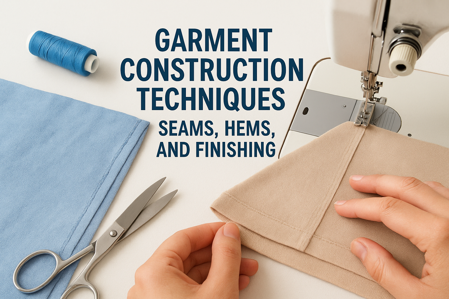 Garment Construction Techniques: Seams, Hems, And Finishing