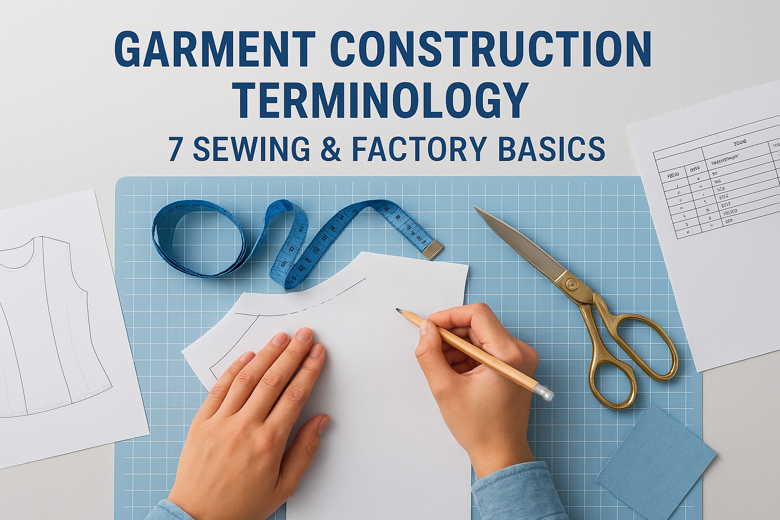 Garment Construction Terminology: 7 Sewing & Factory Basics