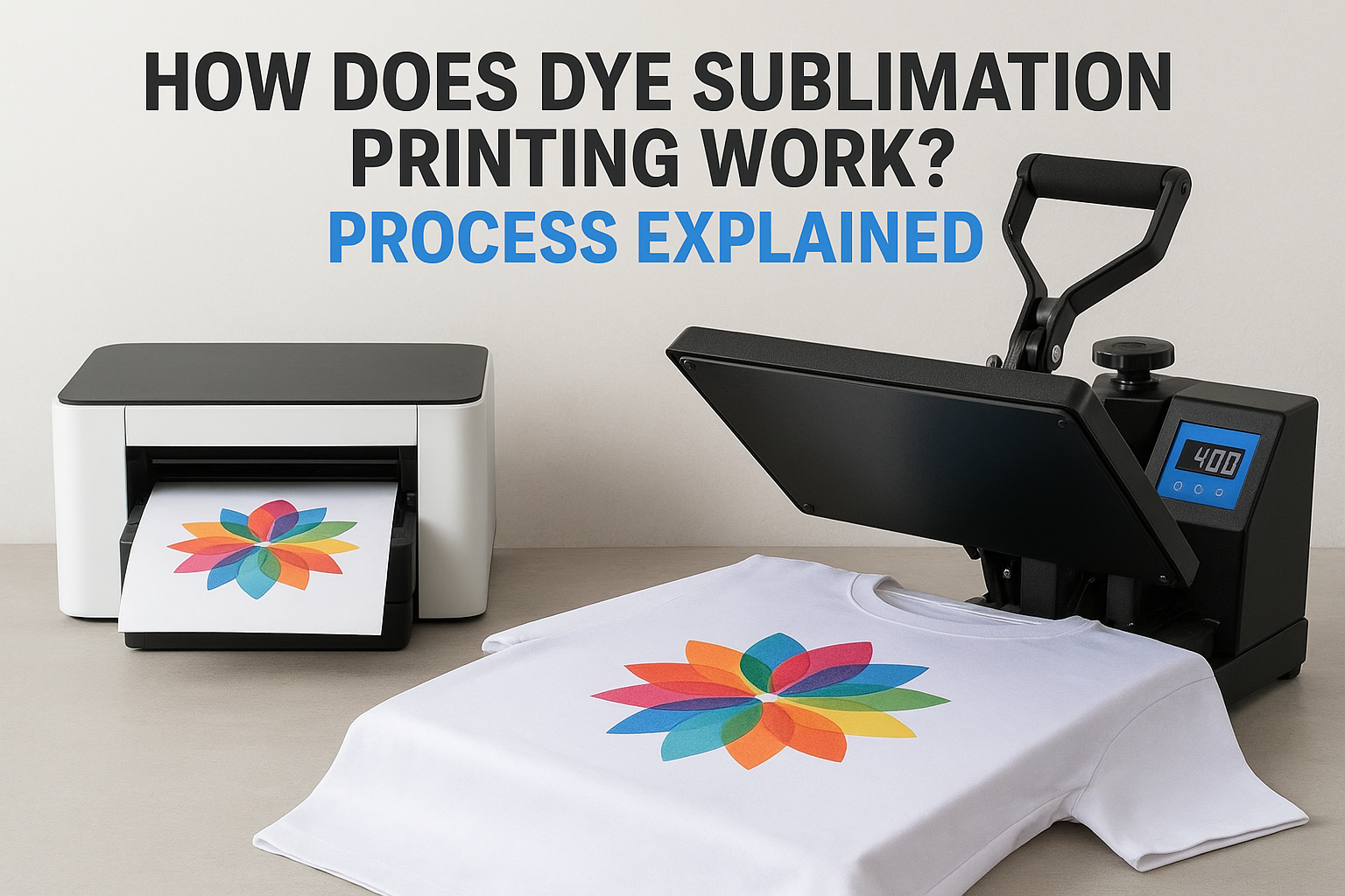 How Does Dye Sublimation Printing Work? Process Explained