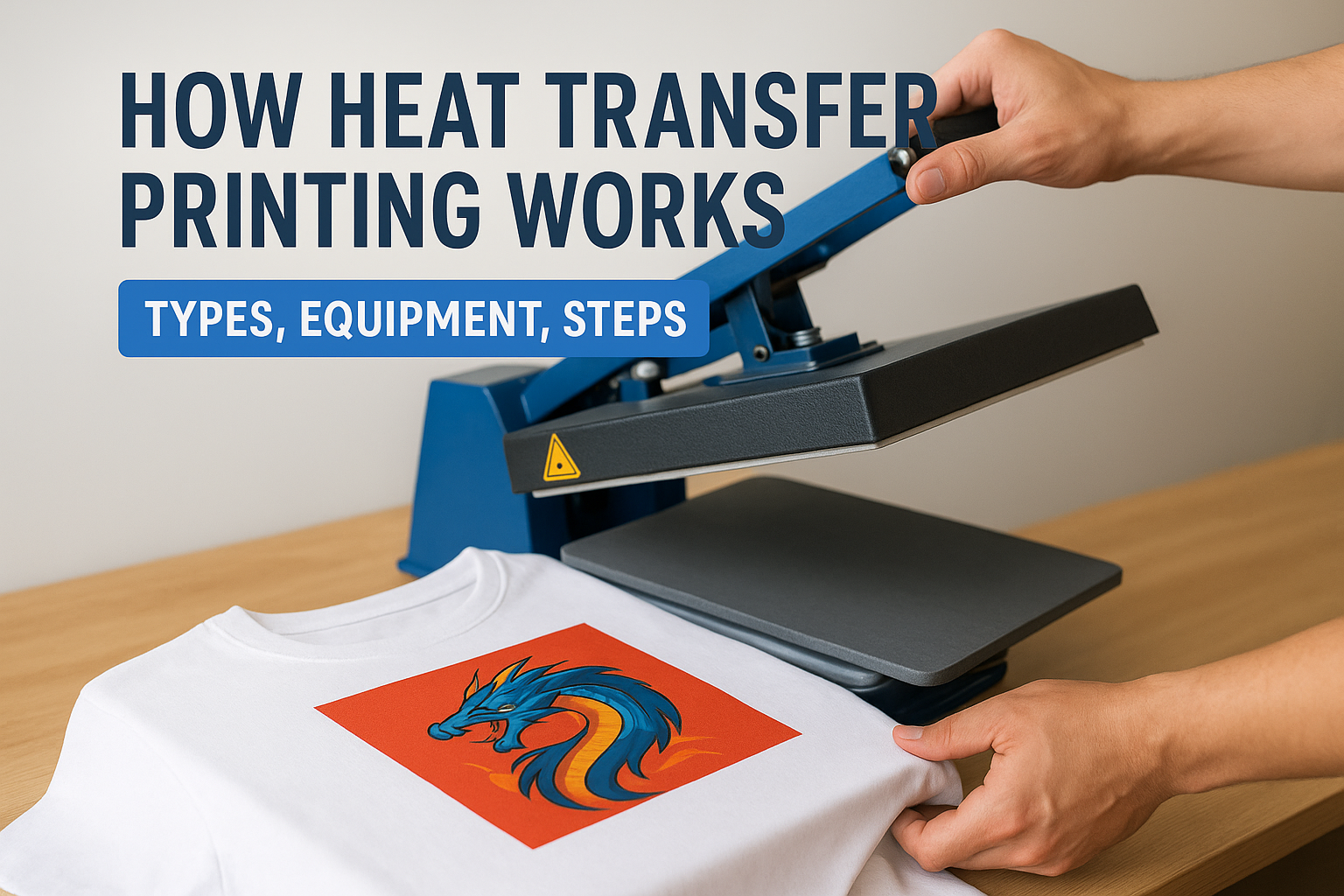How Heat Transfer Printing Works: Types, Equipment, Steps