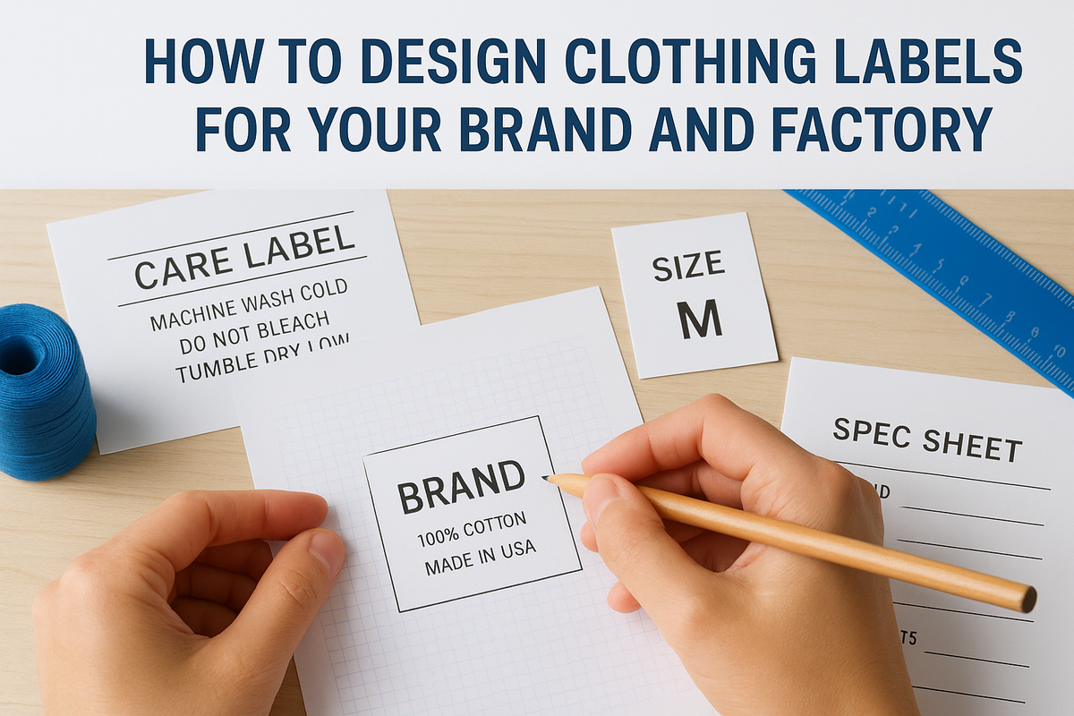 How To Design Clothing Labels For Your Brand And Factory – Manludini