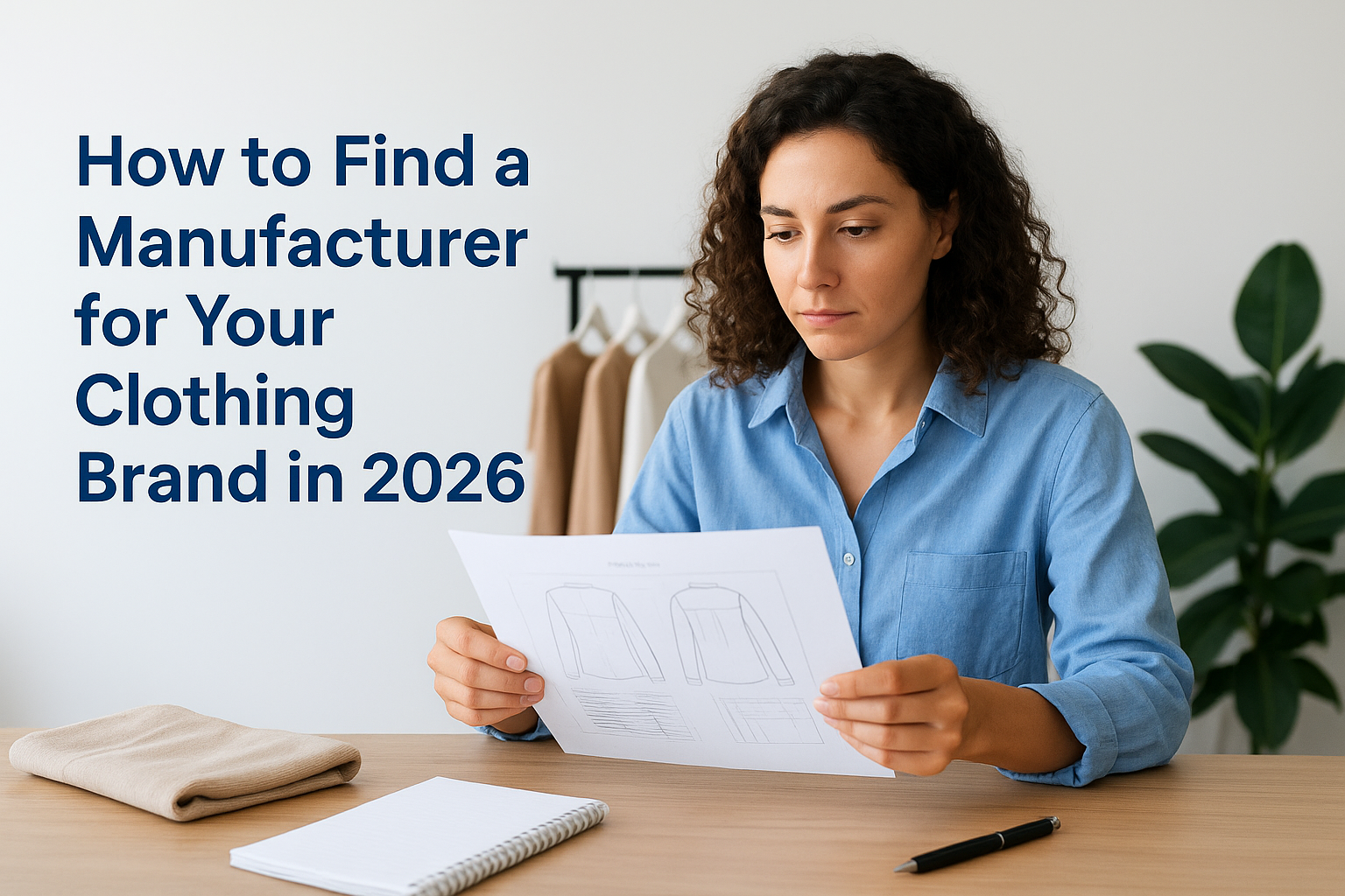 How to Find a Manufacturer for Your Clothing Brand in 2026