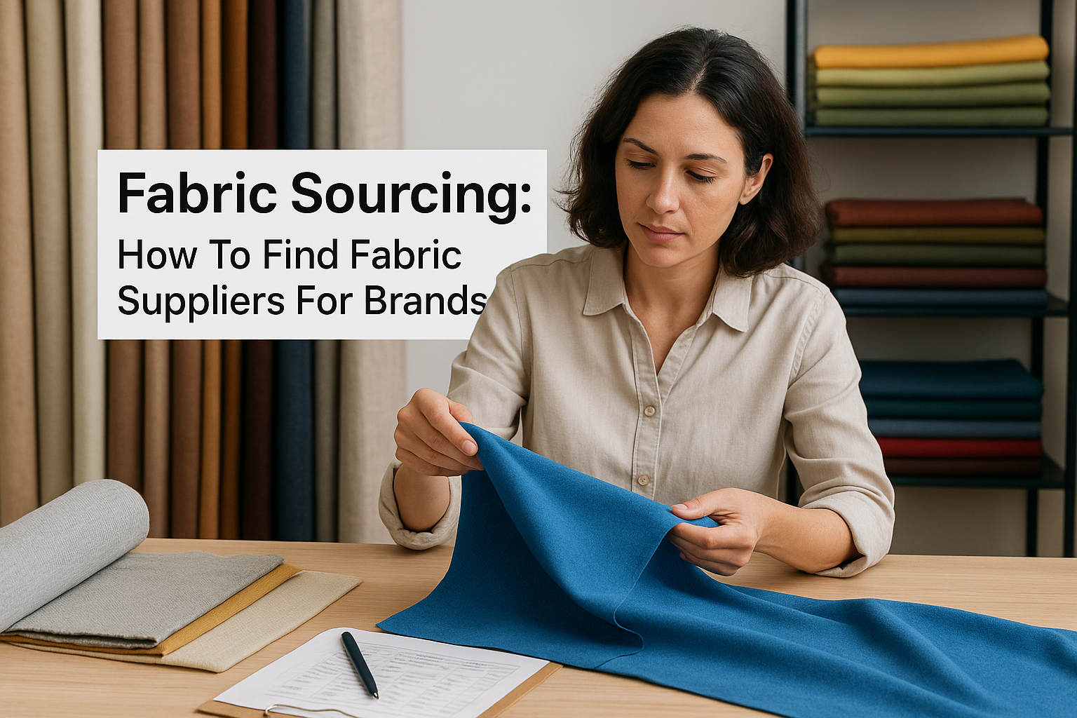 Fabric Sourcing: How To Find Fabric Suppliers For Brands