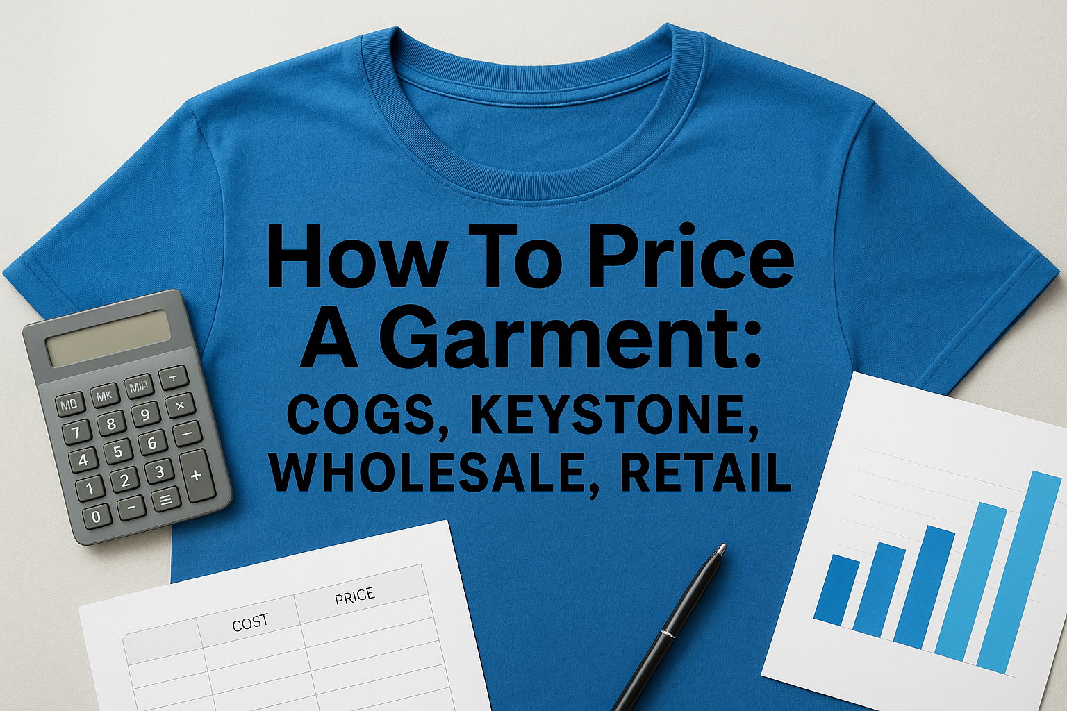 How To Price A Garment: COGS, Keystone, Wholesale, Retail