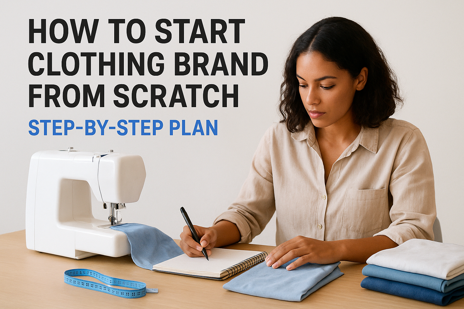 How To Start Clothing Brand From Scratch: Step-By-Step Plan