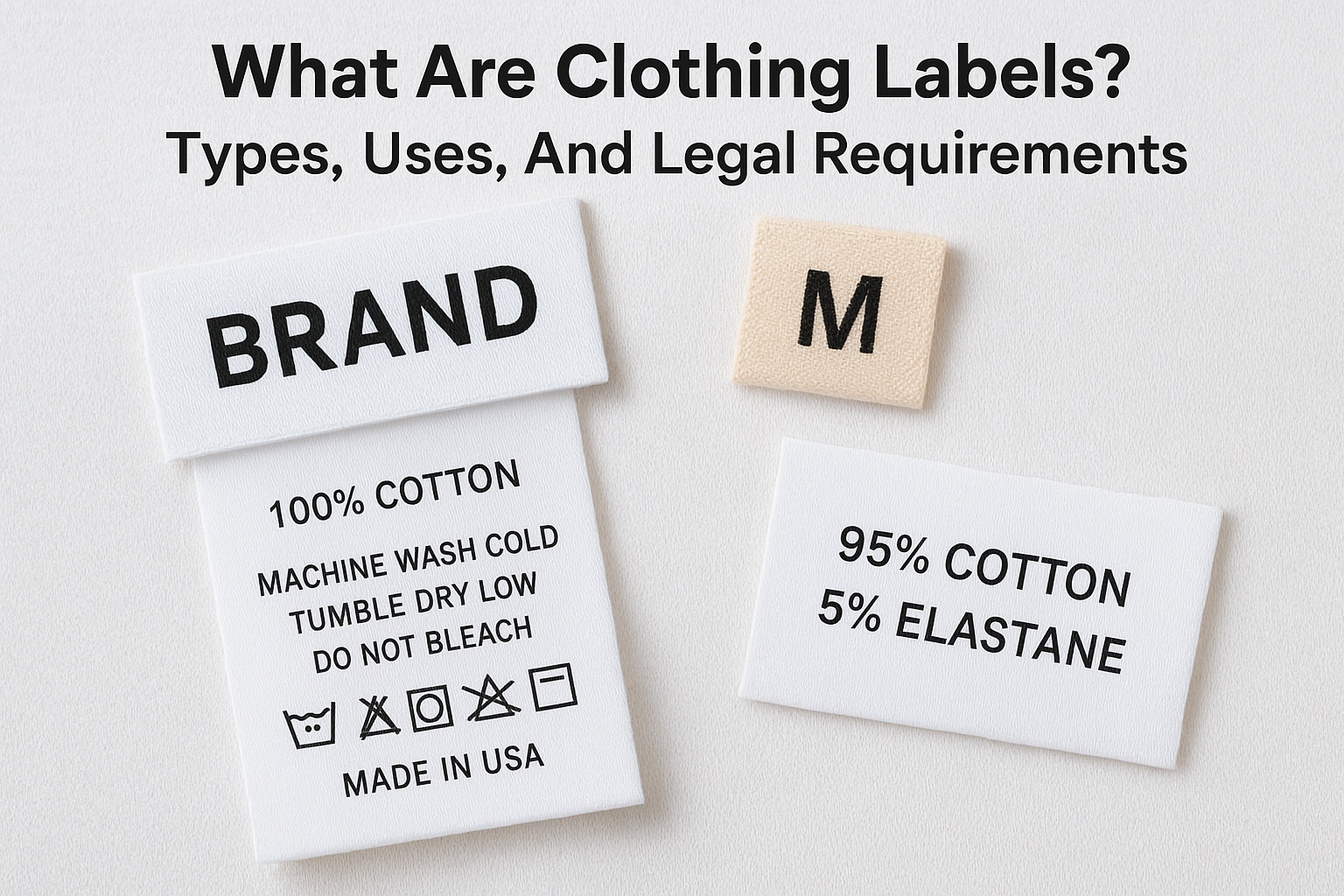 What Are Clothing Labels? Types, Uses, And Legal Requirements