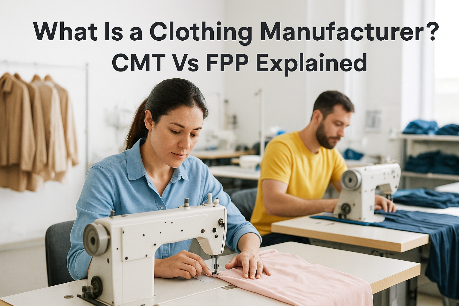 What Is a Clothing Manufacturer? CMT Vs FPP Explained