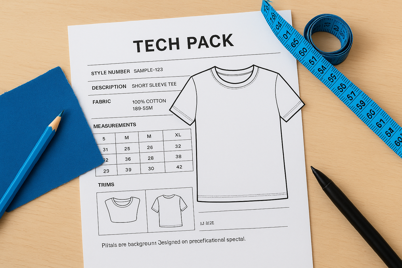 What Is a Tech Pack in Fashion? Definition for Factories