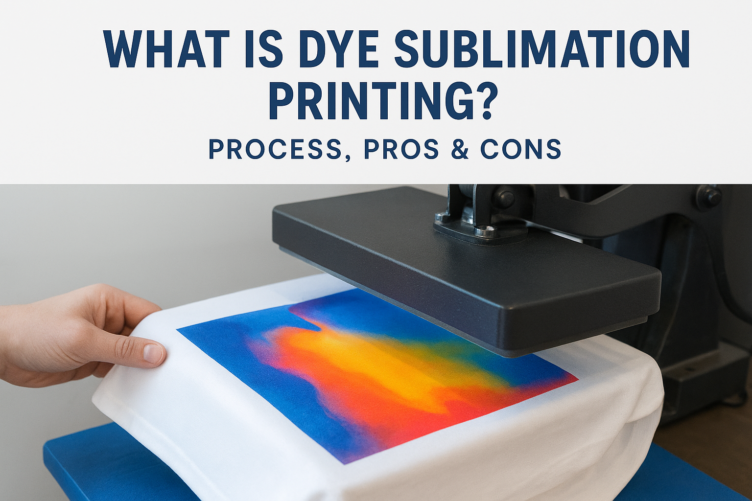 What Is Dye Sublimation Printing? Process, Pros & Cons