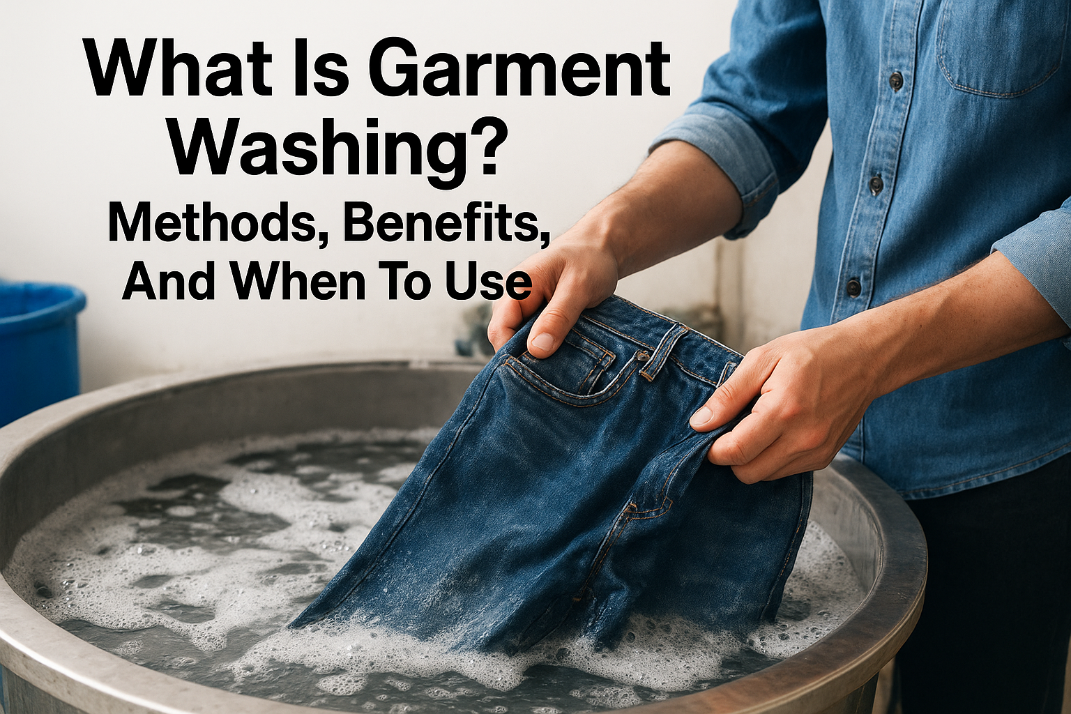What Is Garment Washing? Methods, Benefits, And When To Use