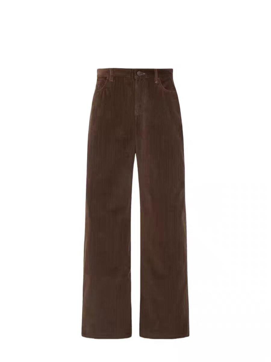 Washed Corduroy Trousers