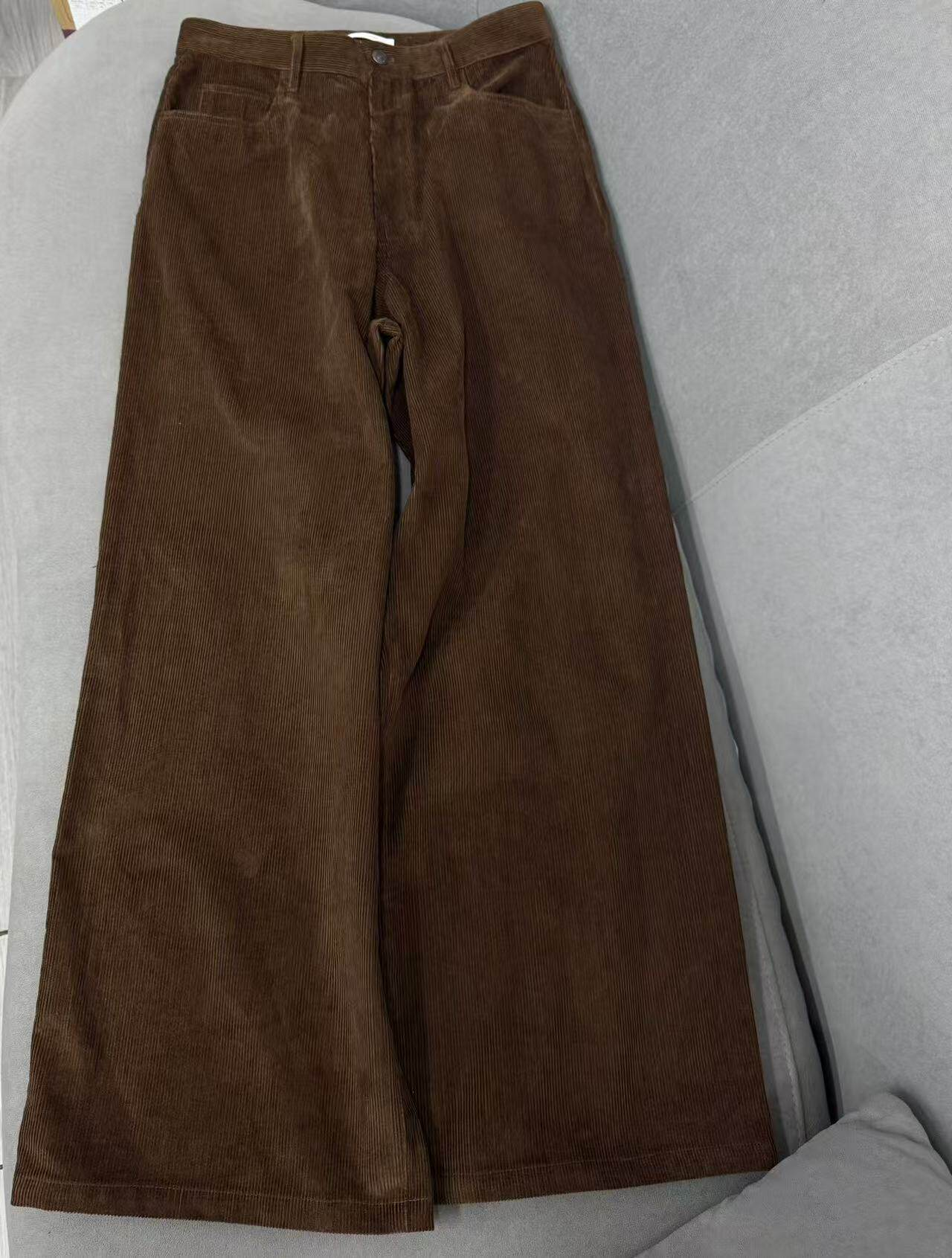 Washed Corduroy Trousers